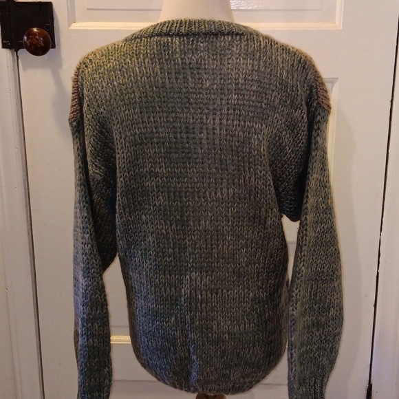 Hand knit sweater cardigan small - Picture 2 of 3
